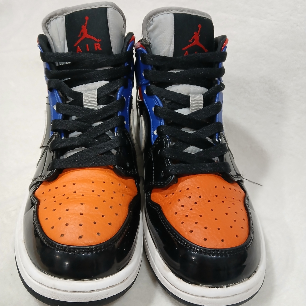 Nike Womens Air Jordan 1 SE CV5276-001 Multi Patent Basketball Sneakers Size 5.5 - Picture 3 of 16